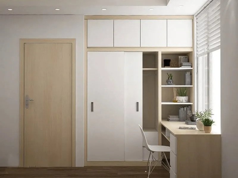 Vị trí thích hợp để đặt kiểu bàn học sinh bằng gỗ