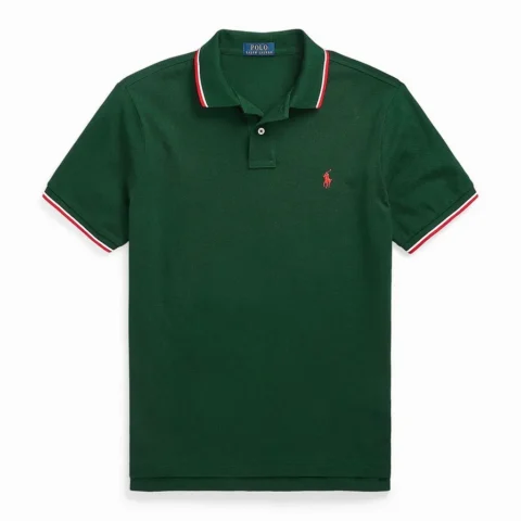 Áo Ralph Lauren: Biểu Tượng Thời Trang & Hướng Dẫn Chọn Lựa 2026 Áo Polo Ralph Lauren Custom Slim Fit xanh lá