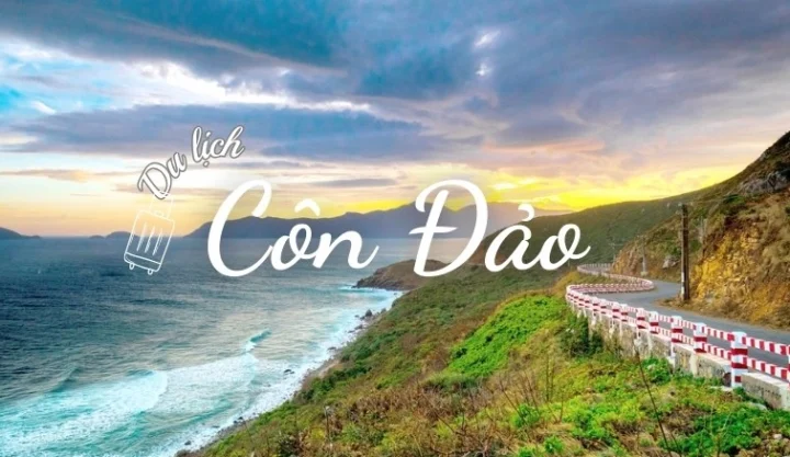 Bãi Đầm Trầu Côn Đảo với bờ cát trắng và nước biển xanh trong