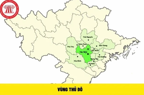 Bản đồ vùng Thủ đô Hà Nội