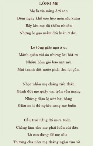 Bàn tay viết thơ lục bát