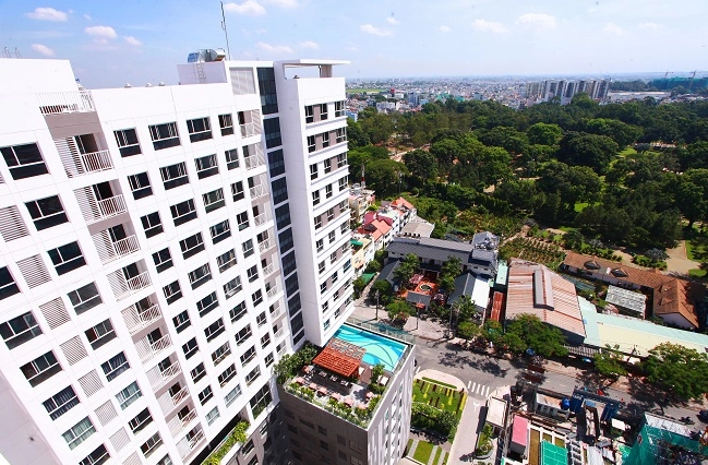 Bản vẽ mặt bằng một dự án có tên Orchard Garden