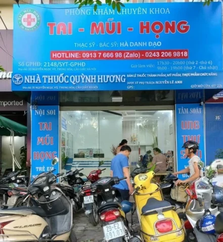 Bảng hiệu phòng khám tai mũi họng