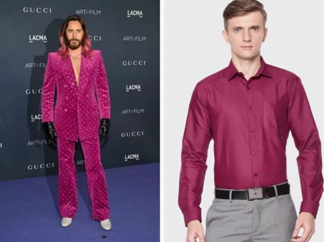 Bao bì sản phẩm màu magenta