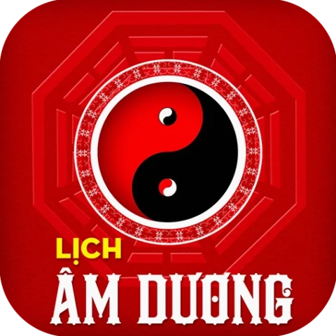 Tải Lịch Âm Dương Về Điện Thoại Miễn Phí 2026 Biểu tượng ứng dụng lịch âm dương trên màn hình điện thoại