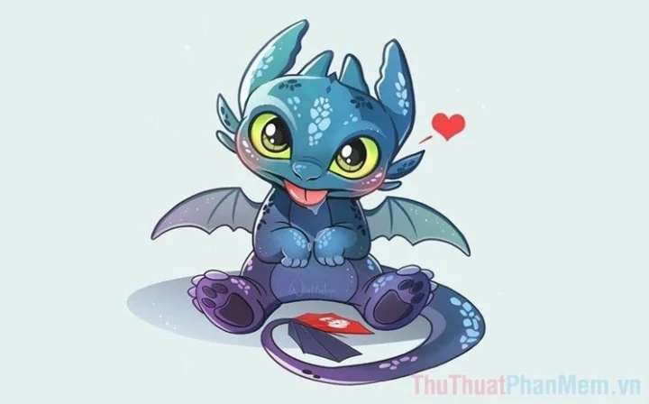 Các sản phẩm đồ dùng có in hình con rồng cute