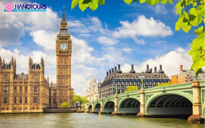 Cận cảnh mặt đồng hồ Big Ben