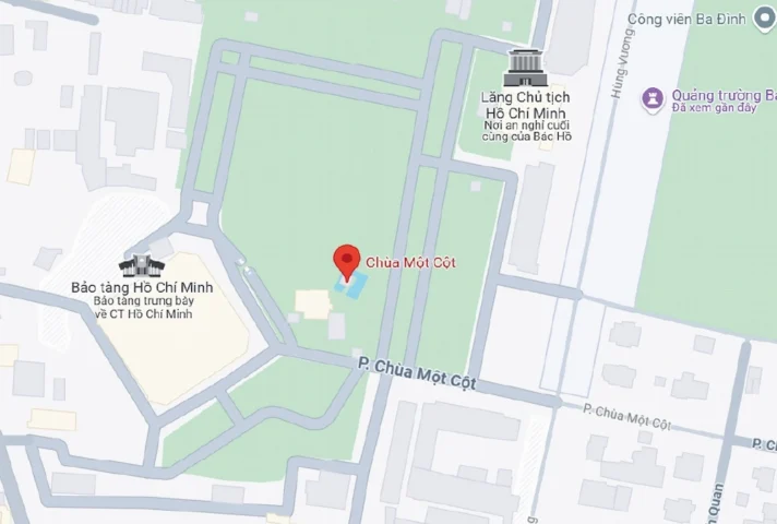 Chùa Một Cột Tọa Lạc Ở Đâu Của Nước Ta? Khám Phá Kiến Trúc Độc Đáo Cận cảnh một cột đá đỡ chùa Một Cột