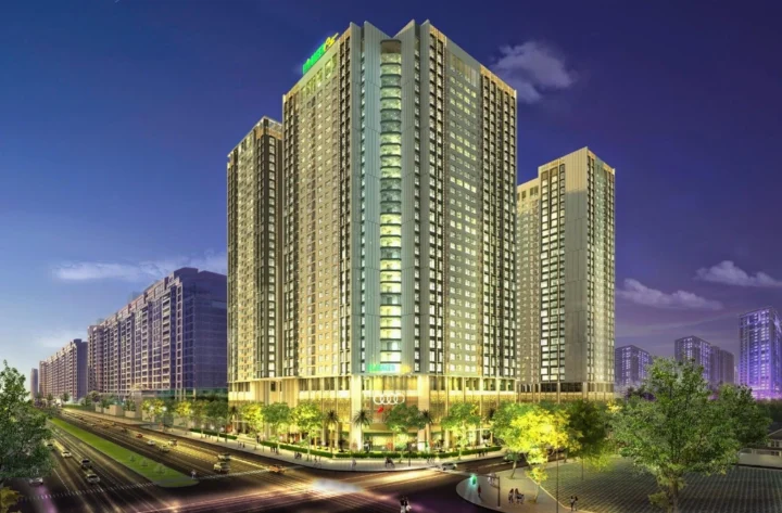 Cận cảnh một góc của dự án Eco Green Nguyễn Xiển