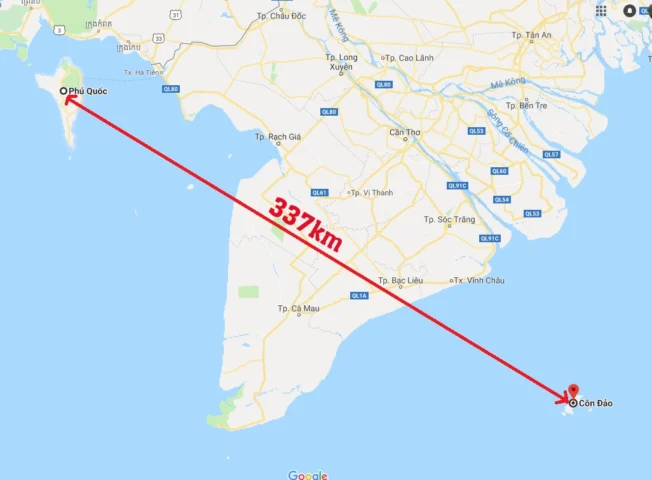 Côn Đảo và Phú Quốc Thuộc Tỉnh Nào? Khám Phá Vị Trí Địa Lý Độc Đáo Cảnh quan thiên nhiên hoang sơ và hùng vĩ của Côn Đảo