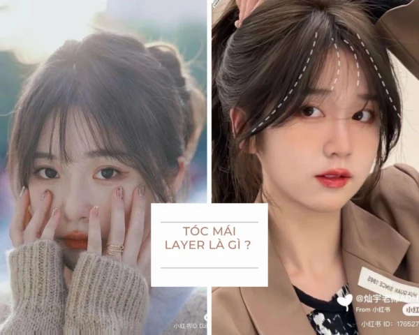 Mái Tỉa Layer: Xu Hướng Tóc 2026 & Cách Chăm Sóc Hoàn Hảo Chăm sóc mái tỉa layer bằng lược tròn và máy sấy