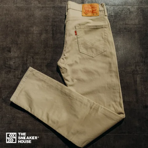 Chi tiết đường may quần Levis