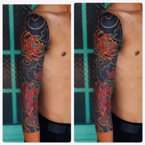 Cô gái đeo nhật cổ tay lửng cá tính