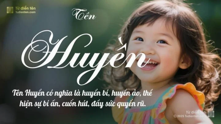 Cô gái tên Huyền dịu dàng, thanh tao