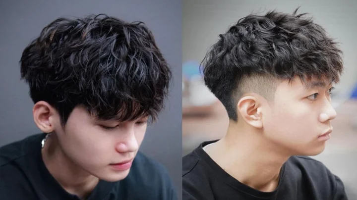 Cô gái với mái tóc bob ruffled thời thượng