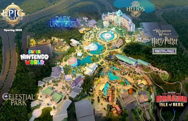 Cổng chào ấn tượng của Halloween Horror Nights