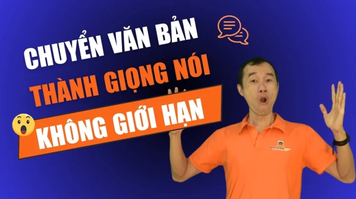 Giao diện sử dụng công cụ chuyển văn bản thành giọng nói