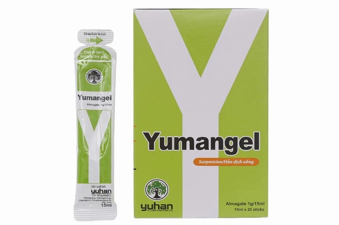 Yumangel là gì? Giải đáp chi tiết về thuốc trị trào ngược dạ dày Hình ảnh bao bì thuốc Yumangel
