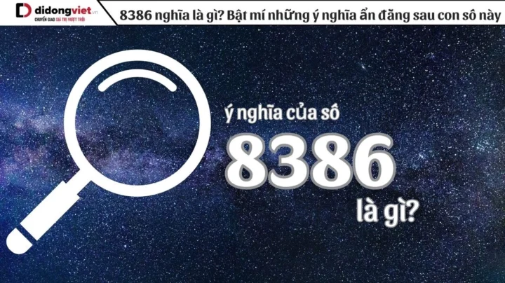 8386 nghĩa là gì? Giải mã bí ẩn con số hot nhất 2026 Hình ảnh minh họa các nền tảng mạng xã hội nơi 8386 phổ biến