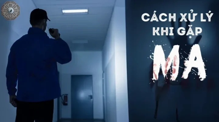 Hình ảnh minh họa cho việc làm gì khi gặp ma