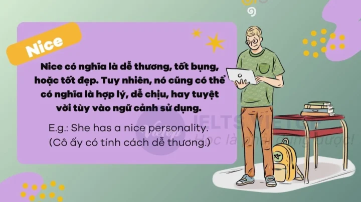Nice là gì? Giải mã ý nghĩa và cách dùng chuẩn 2026 Hình ảnh minh họa ý nghĩa của từ Nice