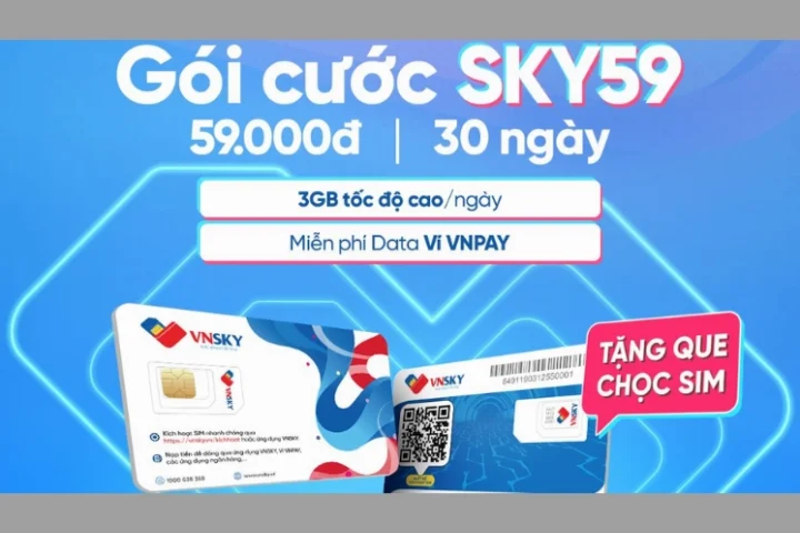 VNSky Là Mạng Gì? Khám Phá Chi Tiết Mạng Di Động Mới 2026 Hình ảnh SIM VNSky