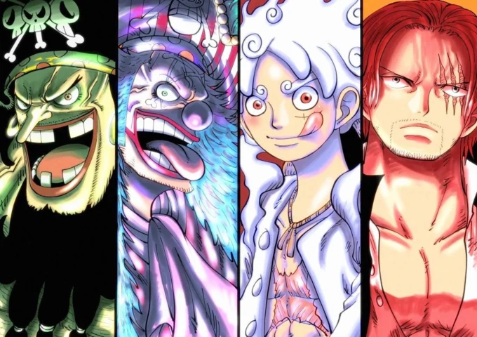 Tứ Hoàng One Piece: Những Vua Biển Đẫm Máu Và Quyền Lực Hình ảnh Tứ Hoàng One Piece hùng mạnh