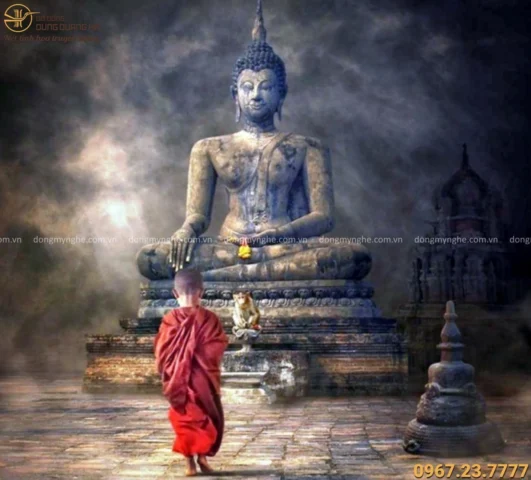 Niết Bàn: Khám Phá Cảnh Giới Tịch Tịnh và An Lạc Tối Thượng Hình ảnh tượng trưng về sự giác ngộ và giải thoát