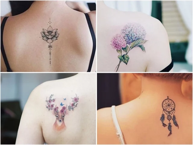 Hình xăm mini dễ thương cho nữ
