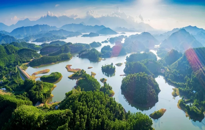 Hồ Núi Cốc Thái Nguyên thơ mộng