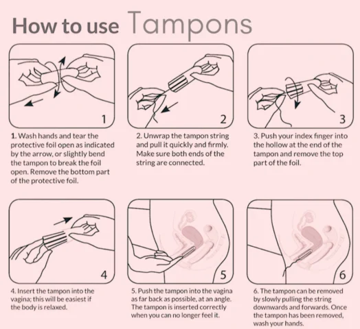 Hướng dẫn chi tiết cách sử dụng tampon an toàn và hiệu quả