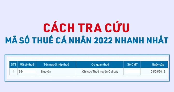 Hướng dẫn tra cứu mã số thuế cá nhân trên website