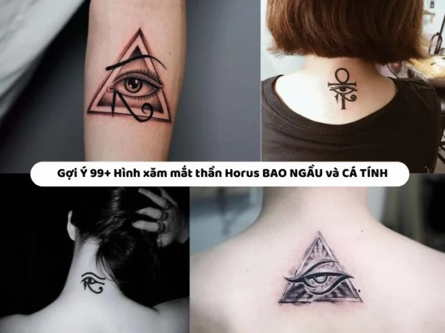 Khám Phá Hình Xăm Con Mắt Thần Horus: Ý Nghĩa & Thiết Kế Độc Đáo 2026
