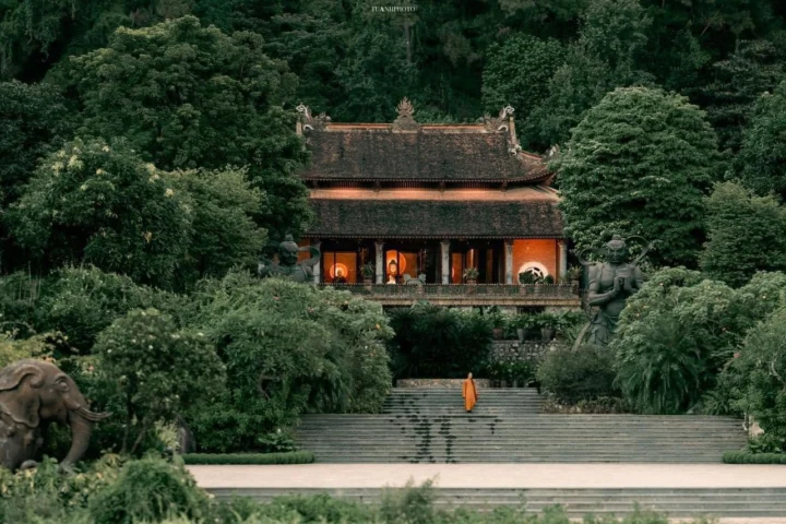Không gian thanh tịnh tại Phi Lai Địa Tạng