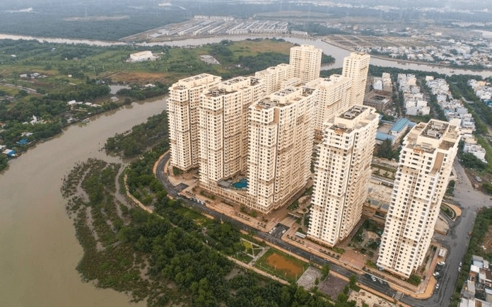 Không gian xanh tại chung cư Đức Khải