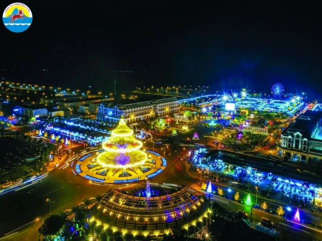 Khu lấn biển Rạch Giá về đêm
