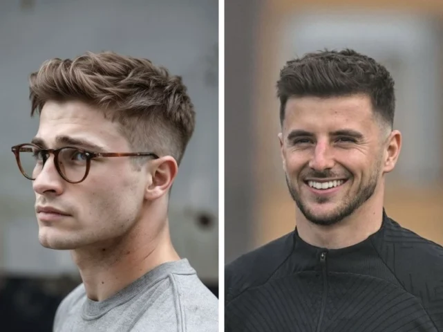 Kiểu Tóc Short Quiff Dài: Xu Hướng Đỉnh Cao 2026 Cho Phái Mạnh Kiểu tóc short quiff dài cổ điển với phần mái vuốt nhẹ