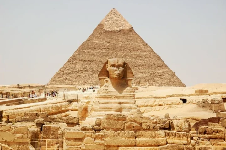 Kim Tự Tháp Khafre và Đại tượng Nhân sư Sphinx
