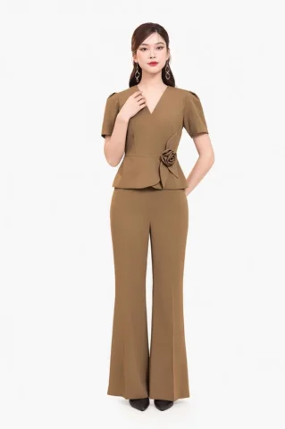 Top Mẫu Áo Kiểu Đẹp 2026: Xu Hướng & Bí Quyết Chọn Lựa Mẫu áo kiểu peplum đẹp đính hoa