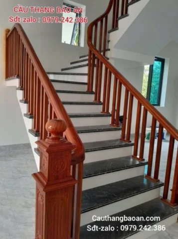 Khám phá Mẫu Cầu Thang Đẹp Hiện Đại 2026: Hướng Dẫn Chọn Lựa Chi Tiết Mẫu cầu thang gỗ hiện đại, sang trọng
