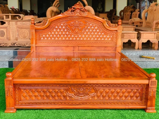 Mẫu Giường Gỗ Đẹp Nhất Hiện Nay: Xu Hướng 2026 & Tư Vấn Chọn Lựa Mẫu giường gỗ công nghiệp hiện đại, đa dạng màu sắc