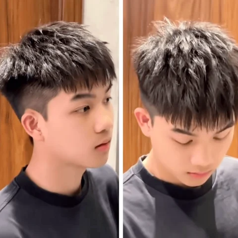 Top Mẫu Tóc Nam Ngắn 2026: Hướng Dẫn Chọn Kiểu Tóc Chuẩn Phong Độ Mẫu tóc nam ngắn Textured Crop với hiệu ứng xù rối