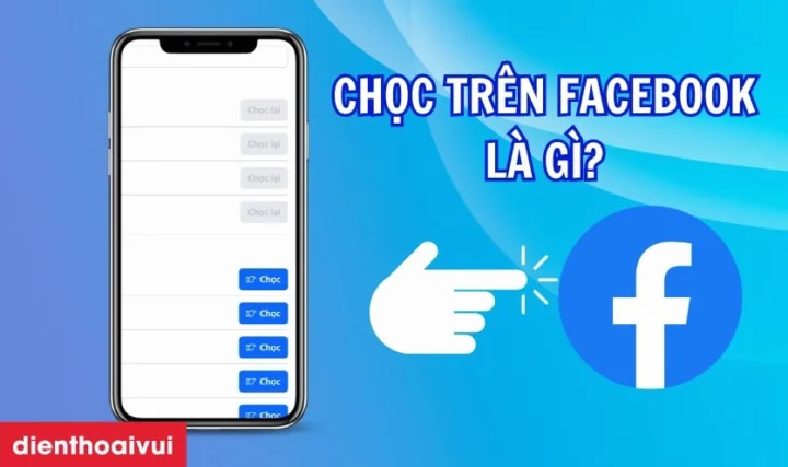 Minh họa cách Poke bạn bè trên Facebook