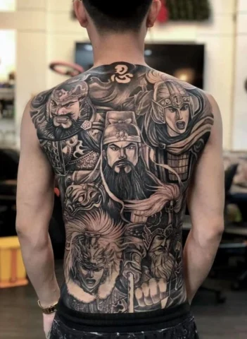 Ngũ Hổ Tướng Xăm: Biểu Tượng Sức Mạnh và Nghệ Thuật Tattoo