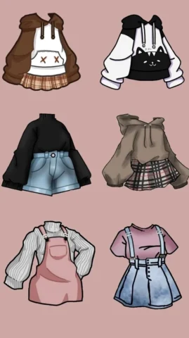 Những mẫu quần áo chibi thời trang và cá tính