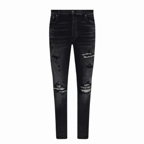 Quần jean Amiri nam dáng skinny màu đen