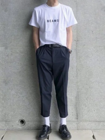 Quần vải baggy nam phong cách lịch lãm