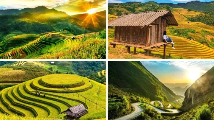 Ruộng bậc thang Sa Phìn hùng vĩ