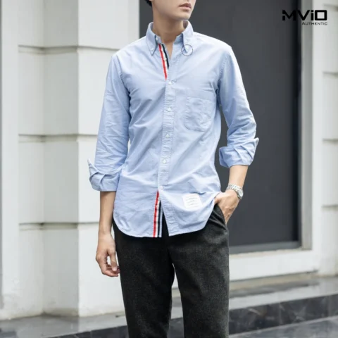 Set đồ phối cùng áo sơ mi Thom Browne