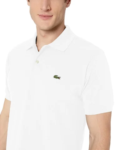 So sánh logo cá sấu trên áo polo Lacoste thật và giả